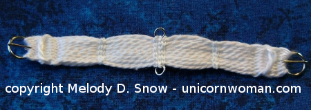Scale Miniature String Girth by the Unicorn Woman - unicornwoman.com