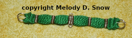 Scale Miniature Western Cinch by Melody D. Snow - unicornwoman.com