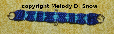 Scale Miniature Western Cinch by Melody D. Snow - unicornwoman.com