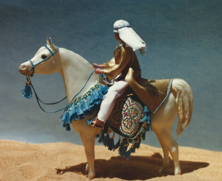 Arabian Costume & Doll Rider - Scale Miniature