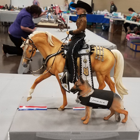 Parade Turnout owned by Tracy Wells