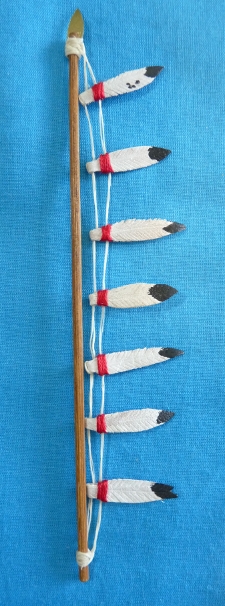 Native American Banner Lance Reproduction